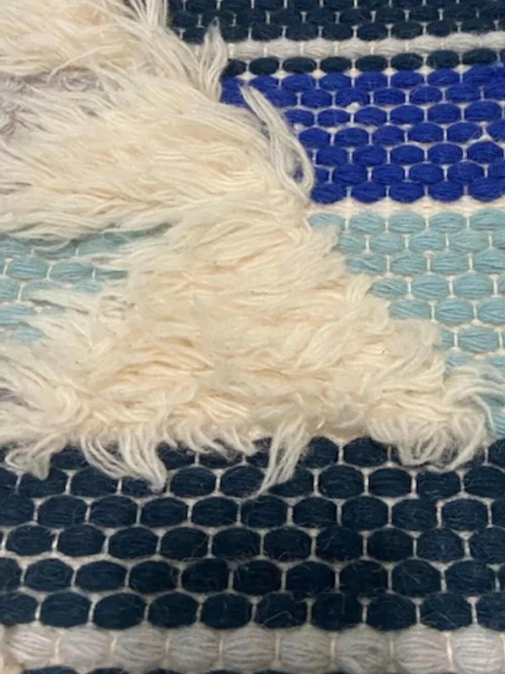 2 WEST ELM Roar Rabbit Stacked Horizon Fringe Pillow Cover 20